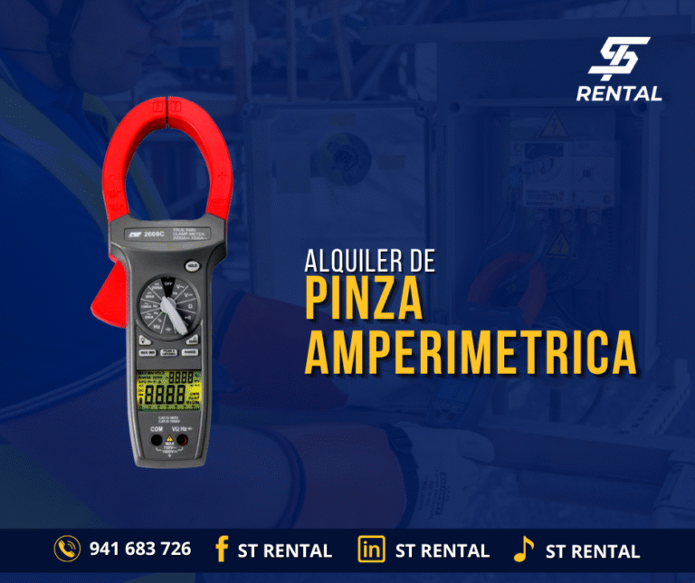 Alquiler de Pinza Amperimetrica
