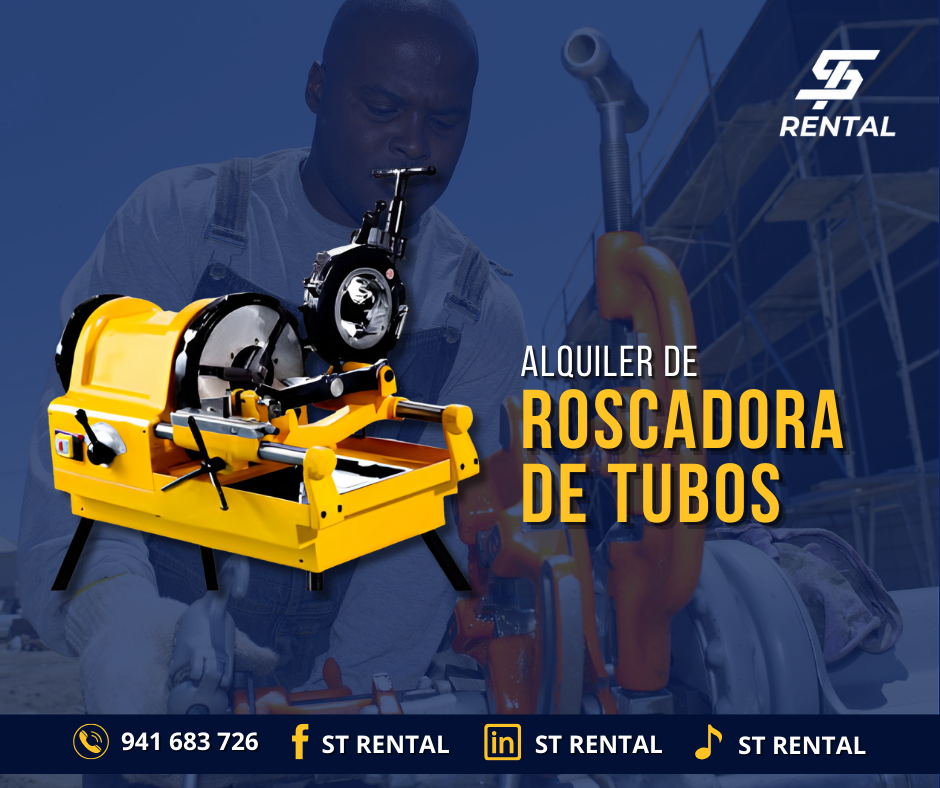 Alquiler de Roscadora de Tubos Alquiler de Roscadora de Tubos
