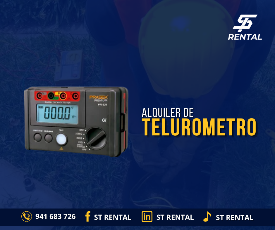 Alquiler de Telurometro Alquiler de Telurometro