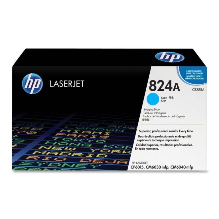 Tambor Hp CB385A (824A) Cyan 35,000 Pag LaserJet Color CP601