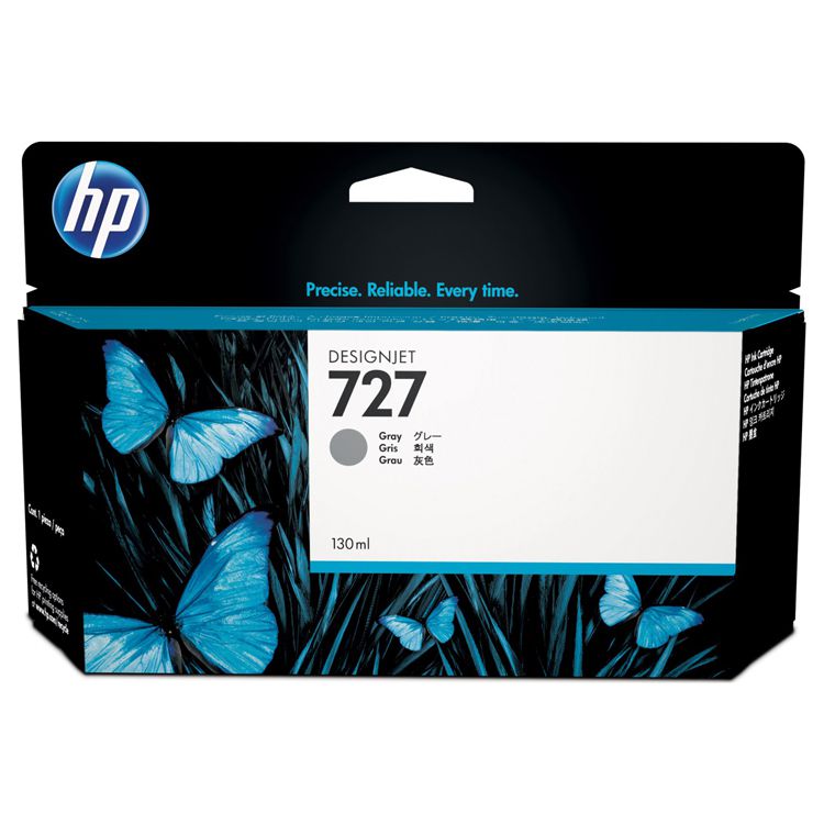 Tinta HP B3P24A (727A) Gray 130ML DesignJet T1500