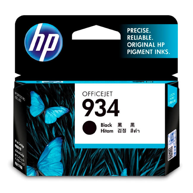 Tinta HP C2P19AL (934) Negro 400 Pag. OfficeJet 6830
