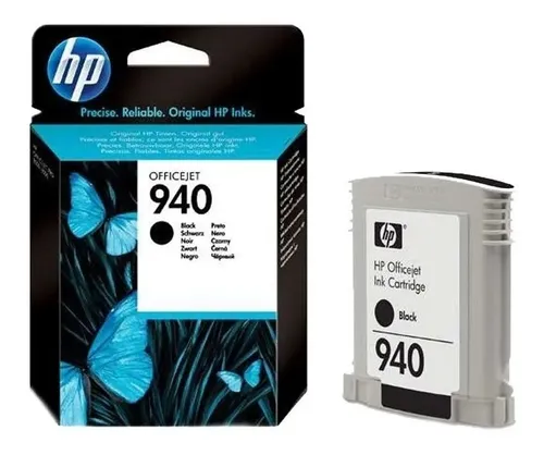 Tinta HP C4902AL (940) Negro 1,000 Pag OfficeJet Pro 8500