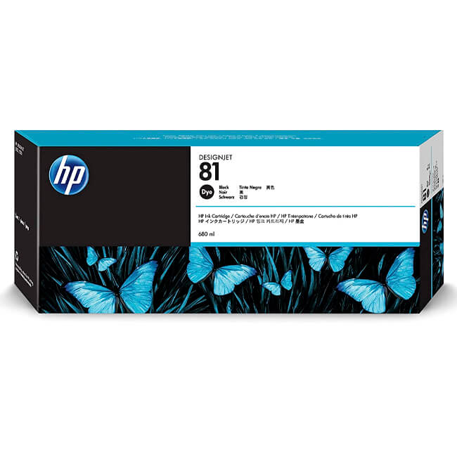 Tinta HP C4930A (81) Negro 680ML DesignJet 5500