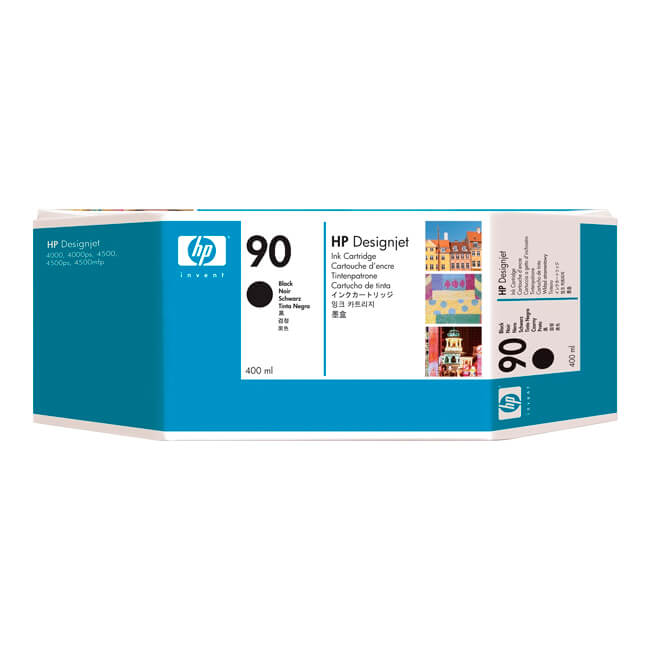 Tinta Hp C5058A (90) Negro 400ML DesignJet 4000