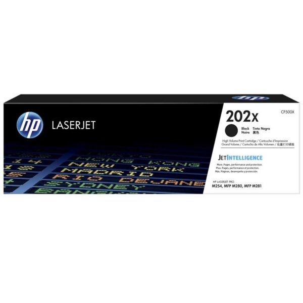 Toner Hp CF500X (202X) Negro 3,200 Pag Color LaserJet Pro MFP M281fdw