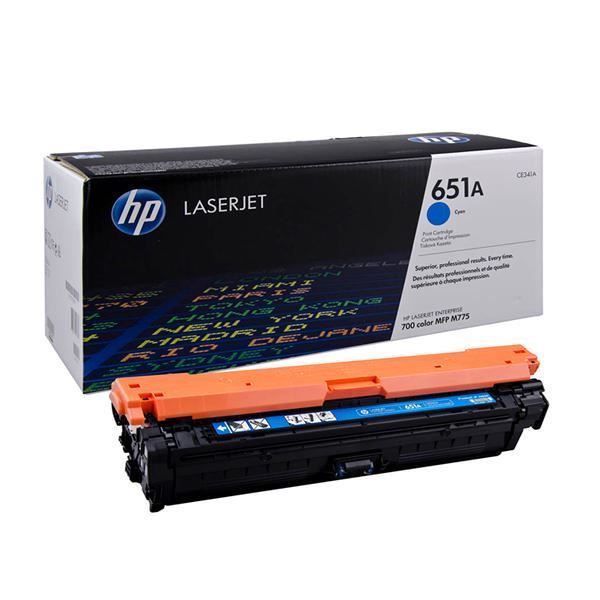 Toner Hp 651A (CE341A) Cyan 16,000 pag LaserJet Pro M775dn