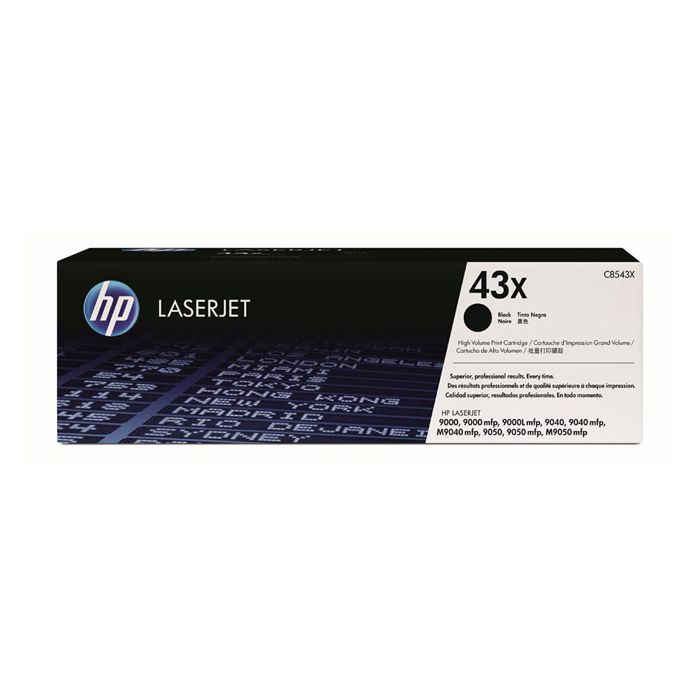Toner Hp 43X (C8543X) 30,000 Pag LaserJet 9000