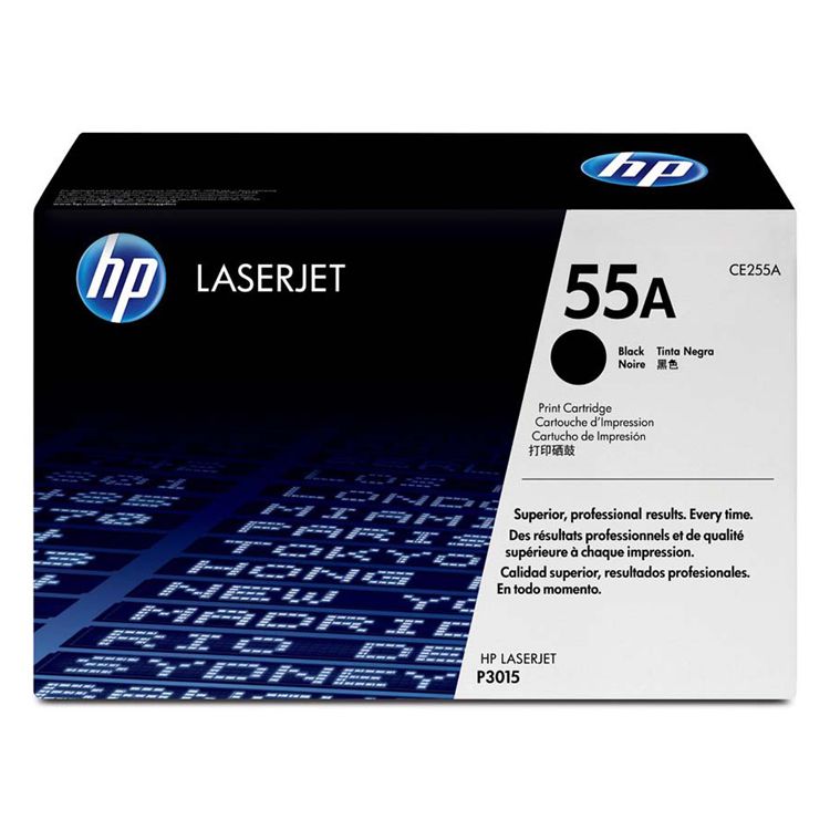 Toner Hp CE255A LaserJet Pro (55A) Negro 6,000 Pag.