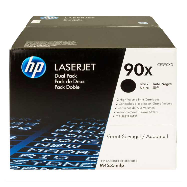 Toner Hp 90XD (CE390XD) Negro 24,000 Pag LaserJet Enterprise M601