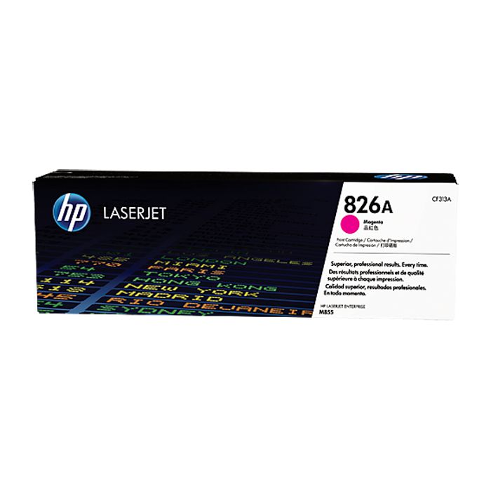 Tóner Hp 826A (CF313A) Magenta 31,500 Pag LaserJet Pro M855dn