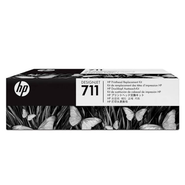 Cabezal HP 711 (C1Q10A) Negro y Color 1,300 paginas