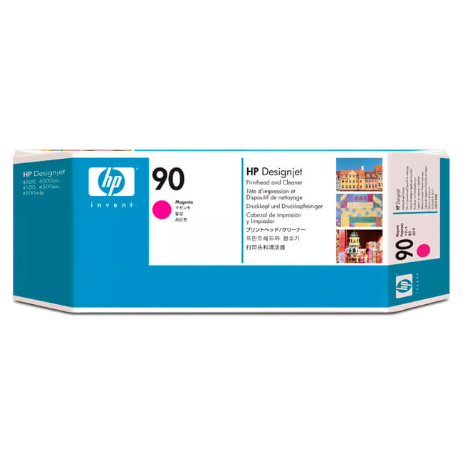 Cabezal HP 90 (C5056A) Magenta 230pag  DesignJet 4000