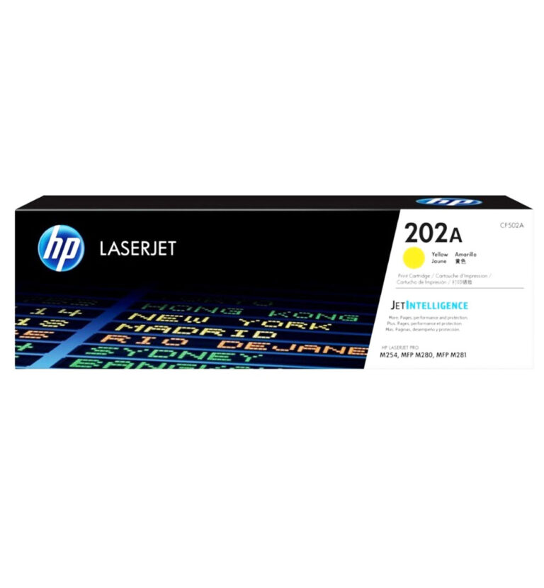 Toner Hp LJ 202A (CF502A) Yellow 1,300 Pag Color LaserJet Pro MFP M281fdw