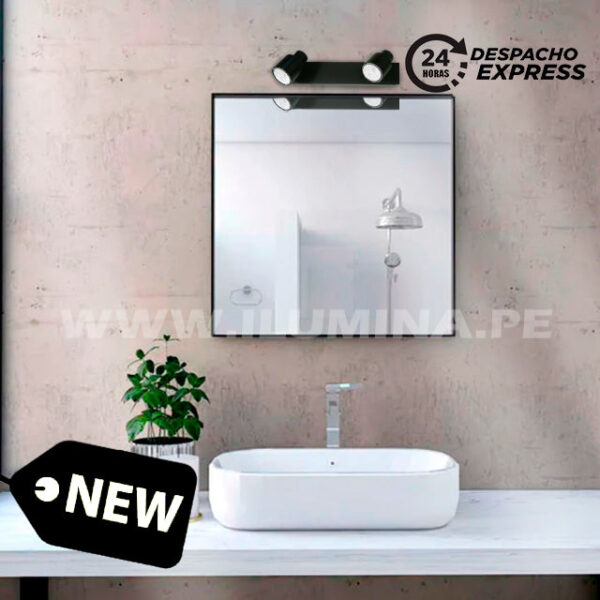 LÁMPARA DE ESPEJO DE PARED JANIRA – SIN DICROICOS