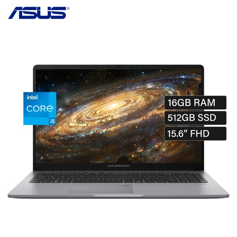 Laptop ASUS ExpertBook P1 P1503CVA-NJ0543 Intel Core i5 13420H Ram 16GB Disco 512GB SSD 15.6″ FHD Windows 11 Pro (90NX0881-M00LD0RW11)