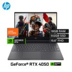 Laptop HP Victus 15-FB3093DX Ryzen 7 7445HS Ram 16GB Disco 512GB SSD Video Nvidia RTX 4050 6GB 15.6″ FHD Windows 11 (BM4X8UA#ABA)