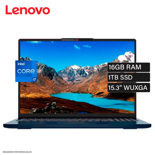Laptop Lenovo Ideapad Slim 3 15IRH10 Intel Core i7 13620H Ram 16GB Disco 1TB SSD 15.3″ WUXGA FreeDOS (83K100NALM)