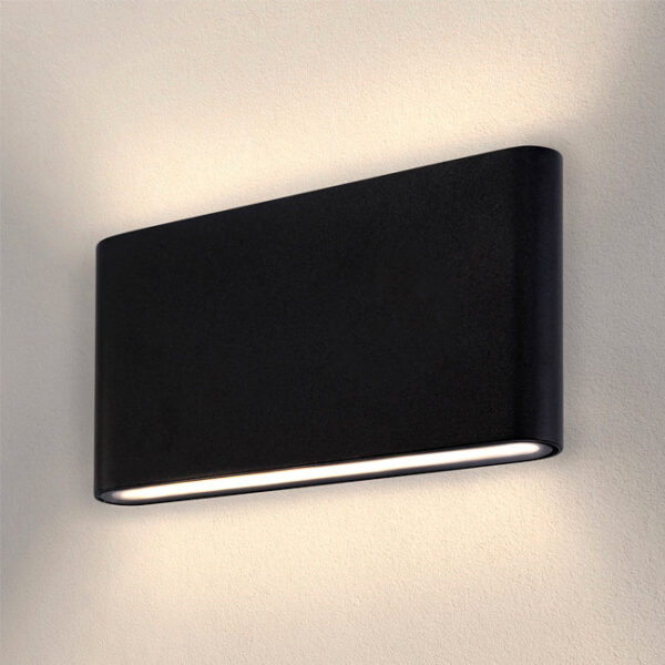 LÁMPARA DE EXTERIOR LED DANAE BLACK 12W LUZ CÁLIDA