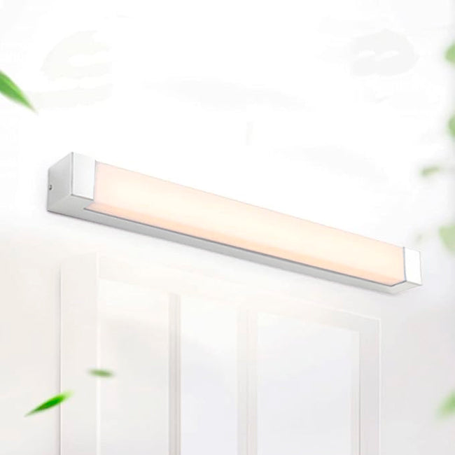 LÁMPARA DE ESPEJO DE PARED JUDITH SILVER LED 12W TRICOLOR LÁMPARA DE ESPEJO DE PARED JUDITH SILVER LED 12W TRICOLOR