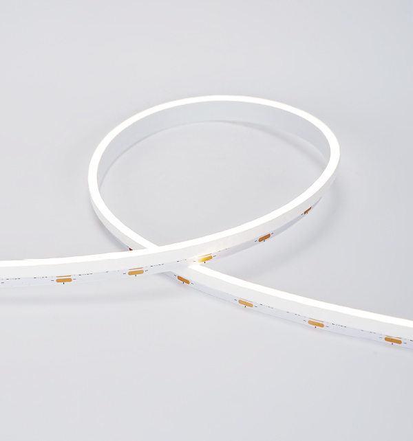 Cinta de LED ultraestrecha de vista lateral y dos colores de silicona