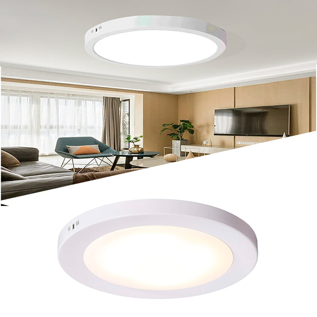 PANEL LED CIRCULAR 24W ADOSABLE BLANCA LUZ CÁLIDA 3000K