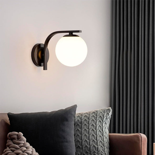 LÁMPARA DE PARED INTERIOR HARPER BLACK LED – SIN FOCO