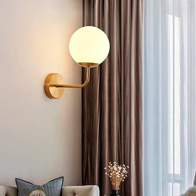 LÁMPARA DE PARED INTERIOR IVY GOLD – SIN FOCO