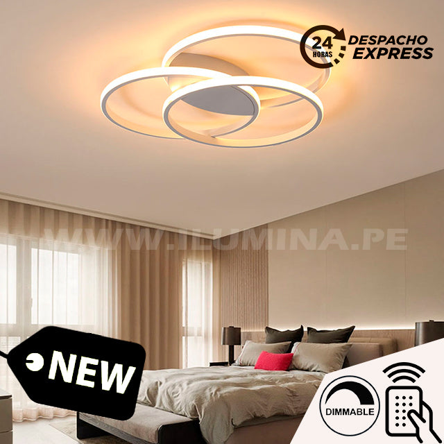 LÁMPARA DE TECHO LED NAILA 51W + CONTROL REMOTO LÁMPARA DE TECHO LED NAILA 51W + CONTROL REMOTO