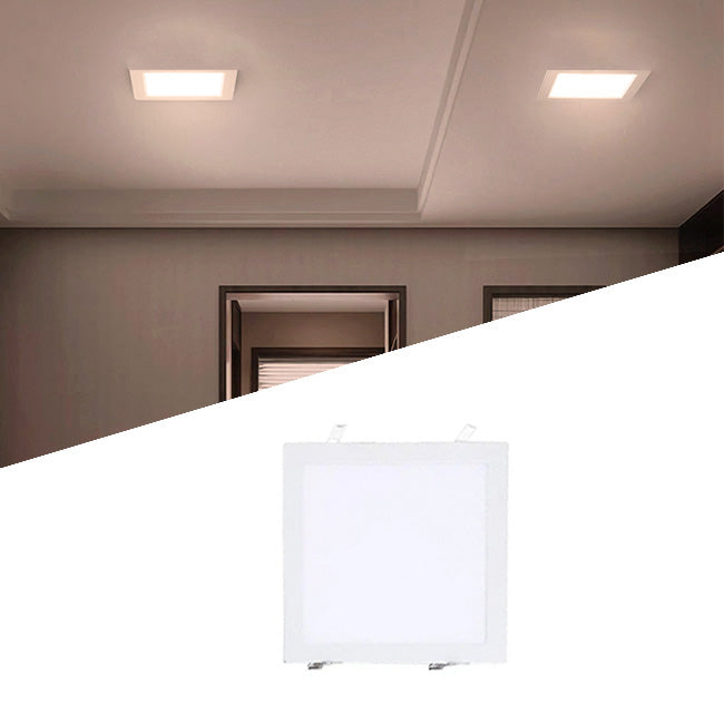 SPOT DOWNLIGHT CUADRADO LED RECESADO 18W EMPOTRABLE 3000K LUZ CÁLIDA SPOT DOWNLIGHT CUADRADO LED RECESADO 18W EMPOTRABLE 3000K LUZ CÁLIDA