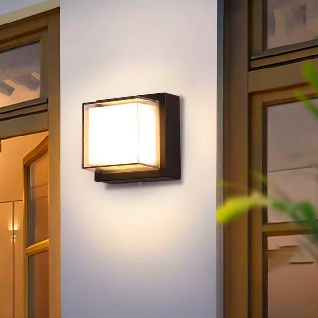 LÁMPARA DE EXTERIOR LED NOELIA BLACK LED LUZ CÁLIDA