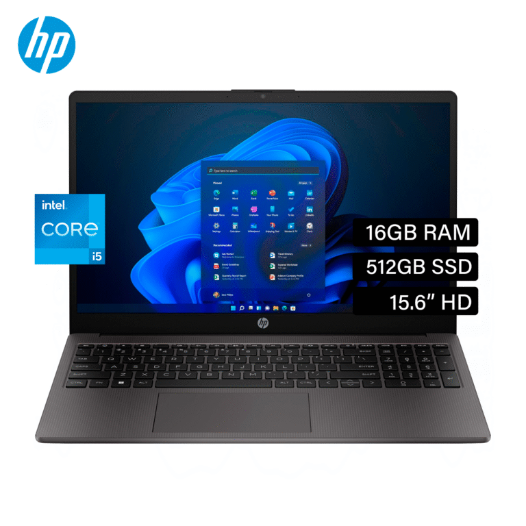 Laptop HP 250 G10 Intel Core i5 1335U Ram 16GB Disco 512GB SSD 15.6″ HD Freedos