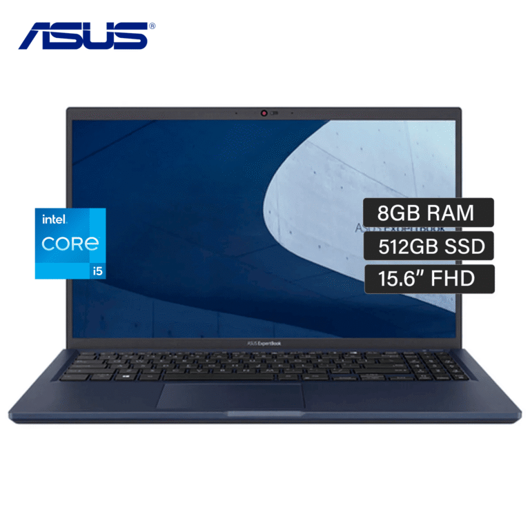 Laptop Asus ExpertbooK B1502CVA-NJ3312 Intel Core i5 1335U RAM 8GB Disco 512GB SSD 15.6 FHD Freedos (90NX06X1-M00TA0)