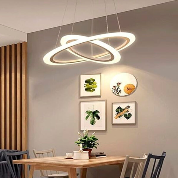 LÁMPARA COLGANTE LED URSULA COFFEE + CONTROL REMOTO