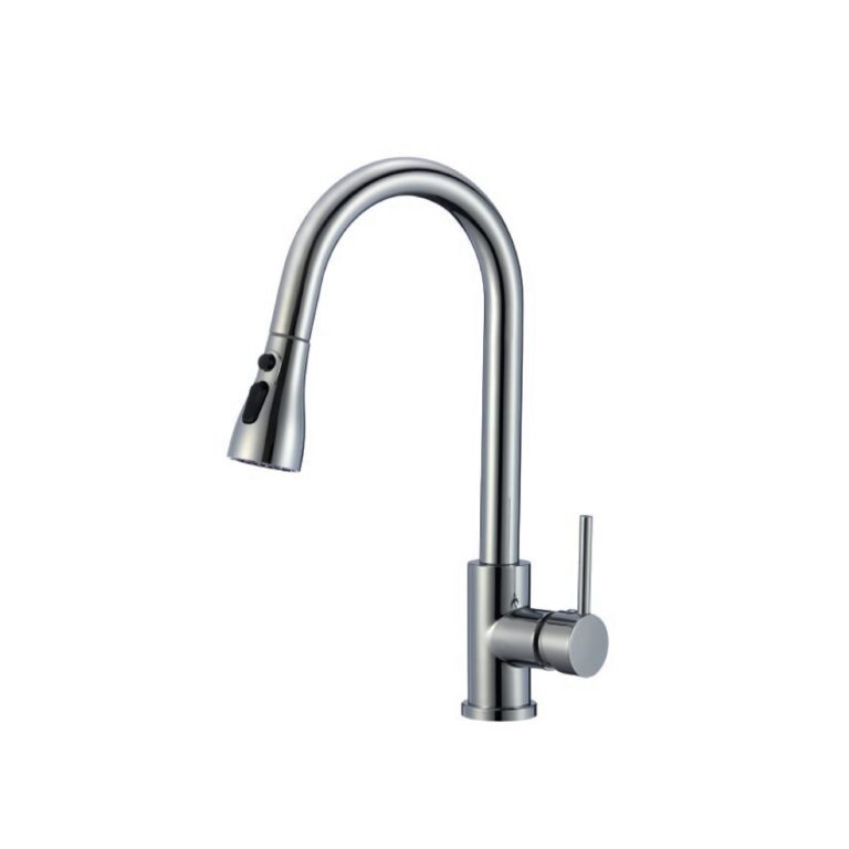 0030050453 – Mezcladora P/Cocina al mueble Acero Inox. 3 funciones CN -Cromado-Fratelli