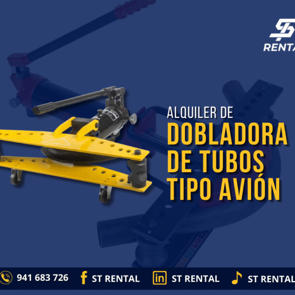 Alquiler de Dobladora de Tubos