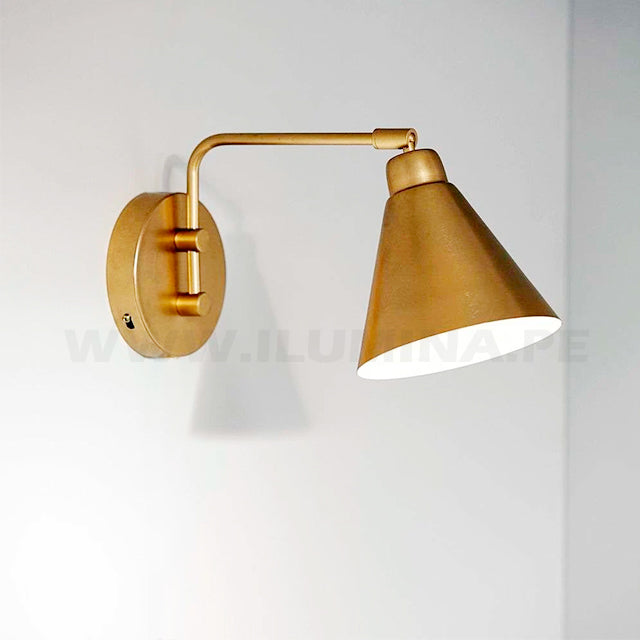 LÁMPARA DE PARED INTERIOR ANASTASE GOLD LÁMPARA DE PARED INTERIOR ANASTASE GOLD