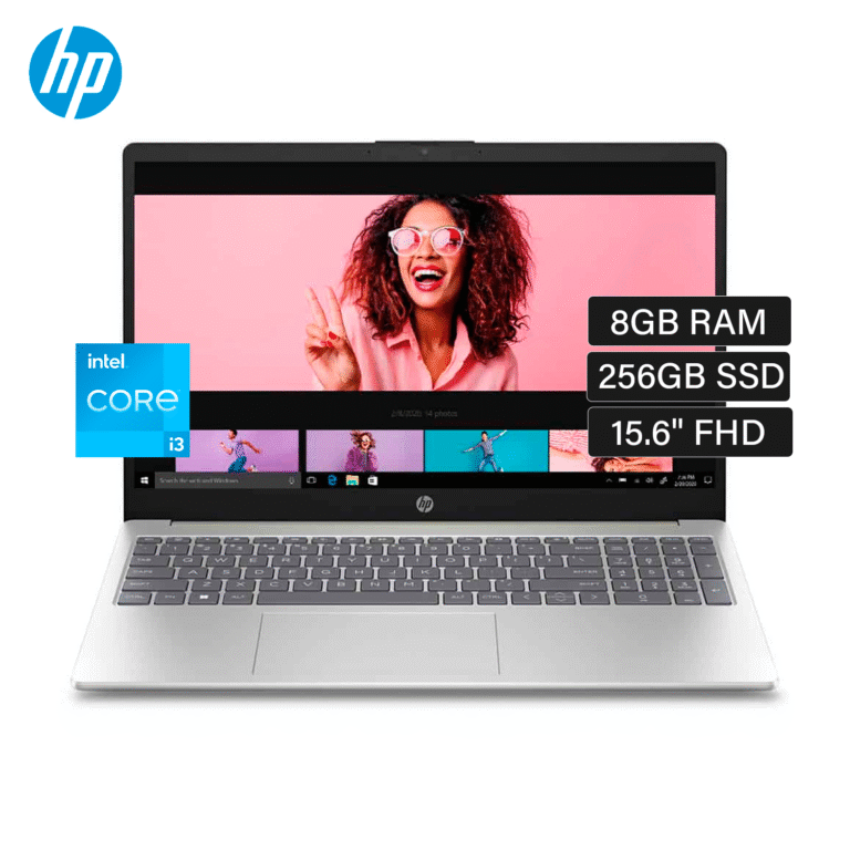 Laptop HP 15-FD0004LA Intel Core i3 N305 Ram 8GB Disco 256GB SSD 15.6″ FHD FreeDos (802N6LA#ABM)