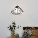 LÁMPARA COLGANTE TIPO JAULA MELISSA