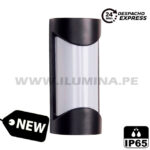 LÁMPARA DE EXTERIOR PATRICIA LED BLACK 12W LUZ CÁLIDA