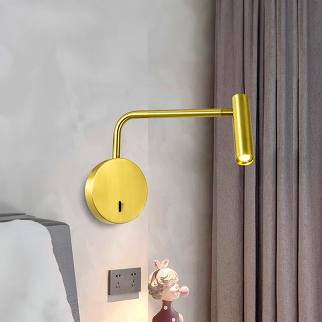 LÁMPARA DE PARED BRIANA GOLD LED