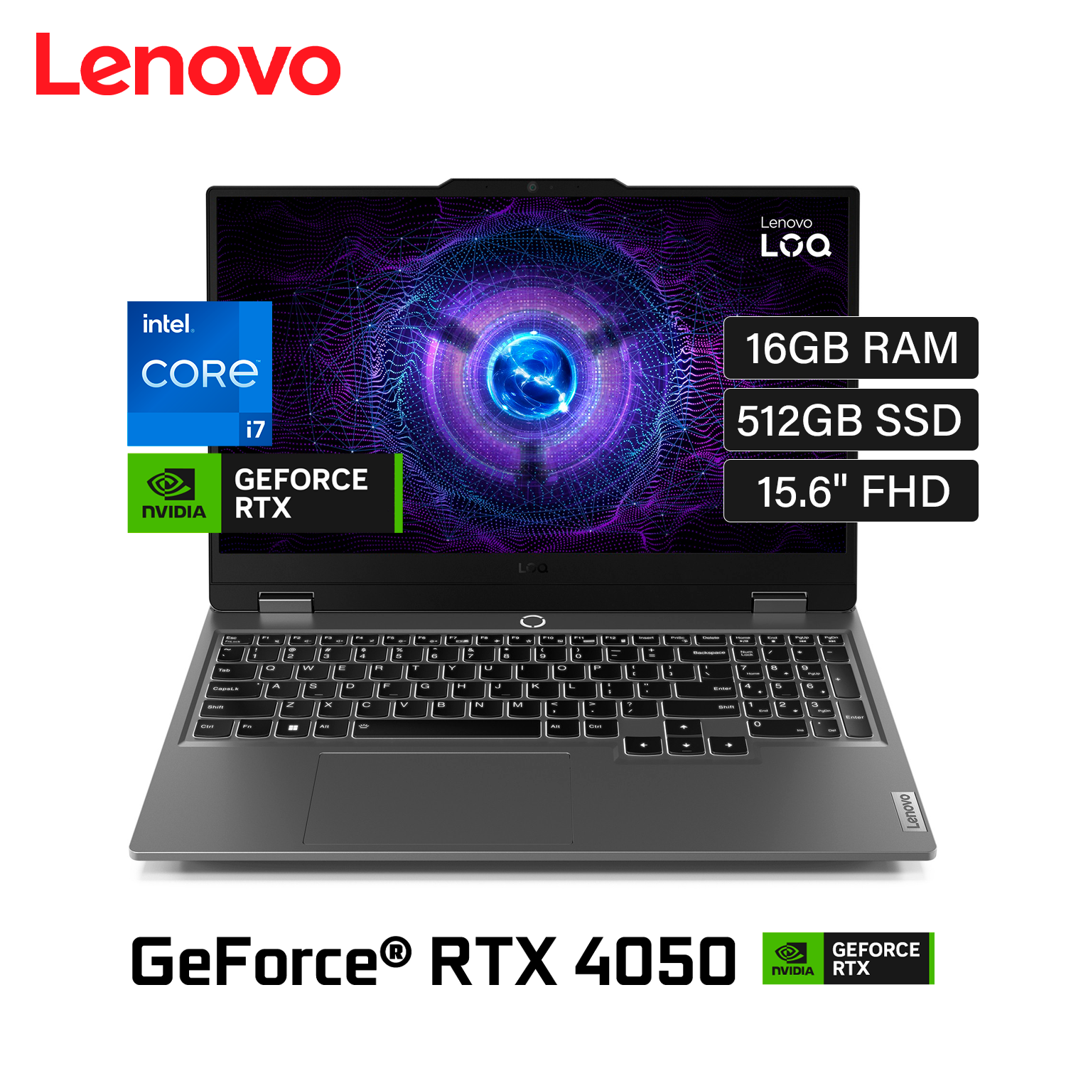 Laptop Lenovo LOQ 15IRH8 Intel Core i7 13650HX Ram 16GB Disco 512GB SSD Video Nvidia RTX 4050 6GB 15.6″ FHD FreeDos (83DV00FKLM) Laptop Lenovo LOQ 15IRH8 Intel Core i7 13650HX Ram 16GB Disco 512GB SSD Video Nvidia RTX 4050 6GB 15.6″ FHD FreeDos (83DV00FKLM)