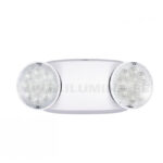 LÁMPARA DE EMERGENCIA 2X1W 3 HORAS 210 LÚMENES COLOR BLANCO