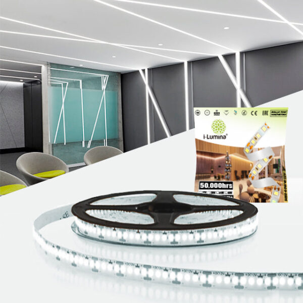 CINTA LED FLEX 100W LUZ BLANCA 6000K SMD5050 – 5MTS MARCA ILUMINA