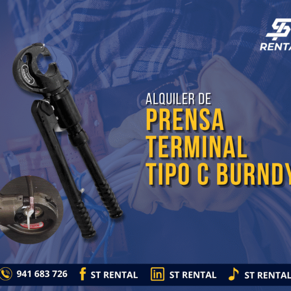 Alquiler de Prensa Terminal Tipo C Burndy