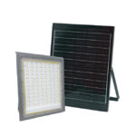 REFLECTOR LED 300W + PANEL SOLAR LUZ BLANCA 6500K + CONTROL REMOTO
