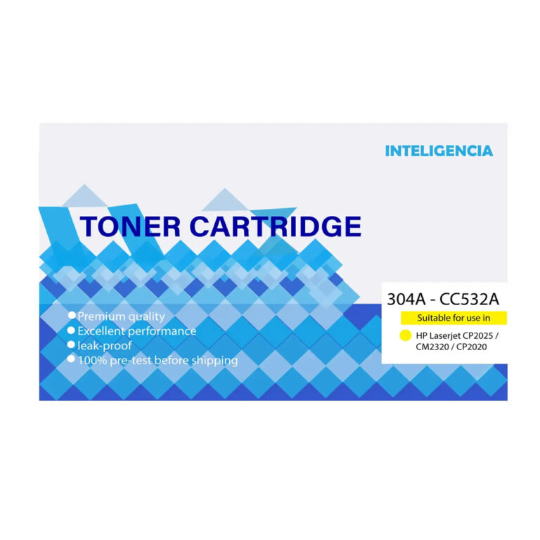 Tóner HP 304A Yellow CC532A Laserjet CP2025 / CM2320 / CP2020 Compatible (copia)
