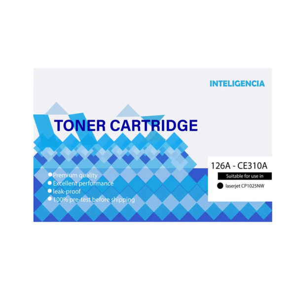 Toner HP Compatible 126A CE310A L.J. CP1025 Negro 1.200 Paginas