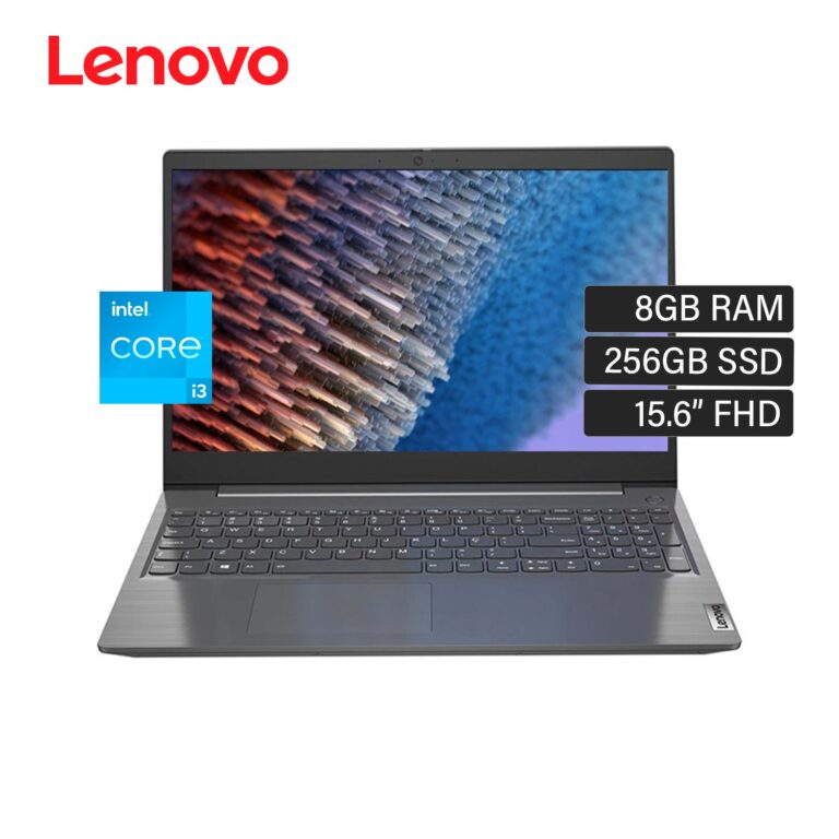 Laptop Lenovo V15 Gen 4 Intel Core i3 1315U RAM 8GB Disco 256GB SSD 15.6″ FHD FreeDos (83A100ELLM)