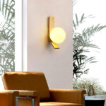 LÁMPARA DE PARED INTERIOR MIA GOLD
